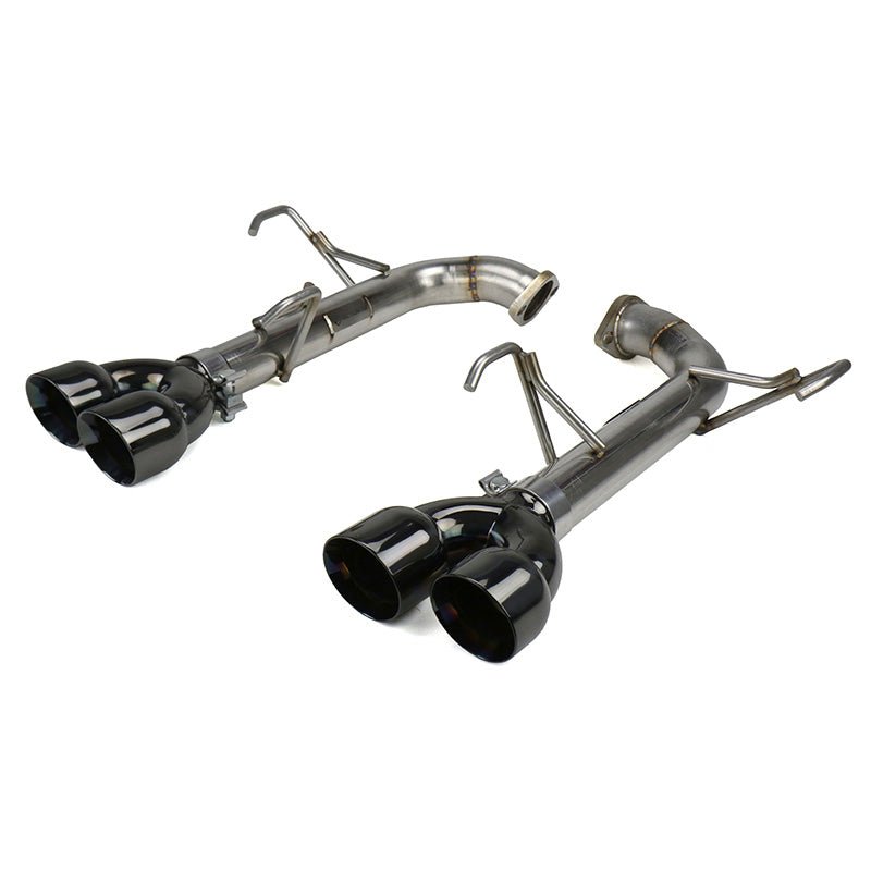 FactionFab [15-21 WRX, 15-18 STI] Axle Back Exhaust w/ Onyx Black Tip | FFA1.10204.3 - JDMuscleAxle Back ExhaustsFFA1.10204.3