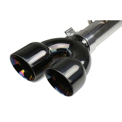 FactionFab [15-21 WRX, 15-18 STI] Axle Back Exhaust w/ Onyx Black Tip | FFA1.10204.3 - JDMuscleAxle Back ExhaustsFFA1.10204.3