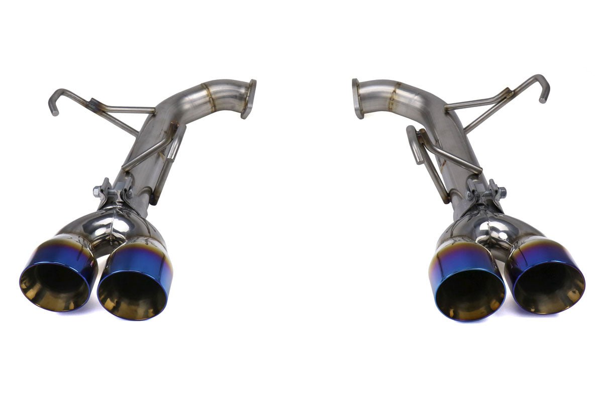 FactionFab [15-21 WRX/STI] Axle Back Exhaust Burnt Tip - Final Sale - JDMuscleAxle Back ExhaustsFFA1.10204.2
