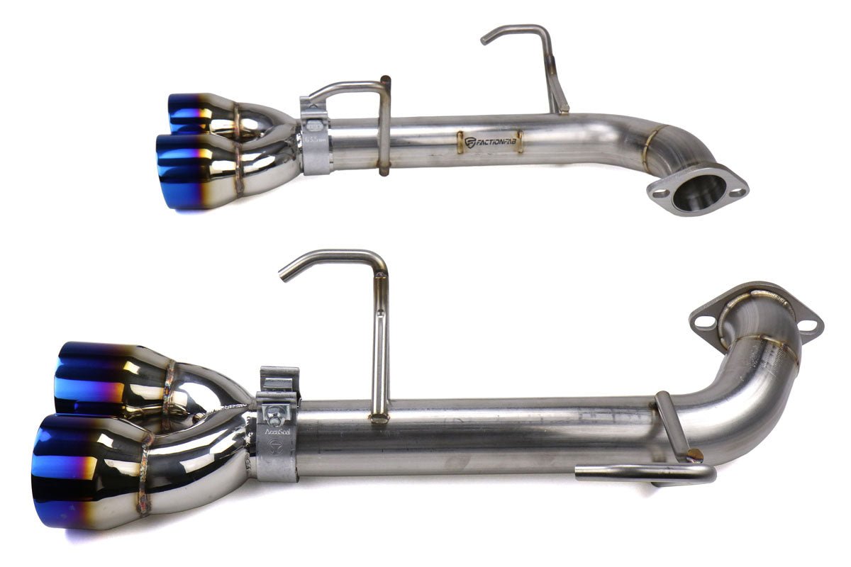 FactionFab [15-21 WRX/STI] Axle Back Exhaust Burnt Tip - Final Sale - JDMuscleAxle Back ExhaustsFFA1.10204.2