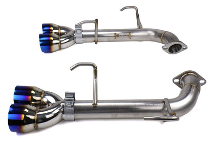 FactionFab [15-21 WRX/STI] Axle Back Exhaust Burnt Tip - Final Sale - JDMuscleAxle Back ExhaustsFFA1.10204.2