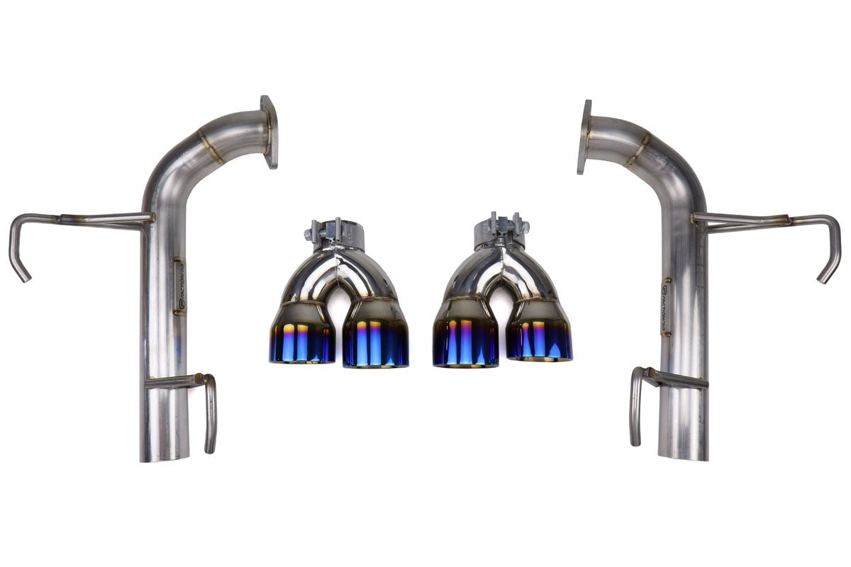 FactionFab [15-21 WRX/STI] Axle Back Exhaust Burnt Tip - Final Sale - JDMuscleAxle Back ExhaustsFFA1.10204.2