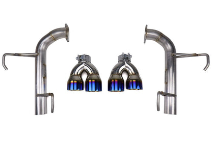 FactionFab [15-21 WRX/STI] Axle Back Exhaust Burnt Tip - Final Sale - JDMuscleAxle Back ExhaustsFFA1.10204.2