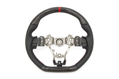 FactionFab [15-21 WRX/STI] Steering Wheel Carbon and Leather | FFA1.10207.4 - JDMuscleSteering WheelsFFA1.10207.4