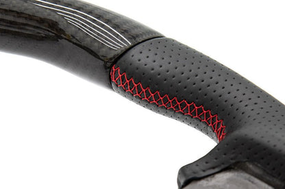 FactionFab [15-21 WRX/STI] Steering Wheel Carbon and Leather | FFA1.10207.4 - JDMuscleSteering WheelsFFA1.10207.4