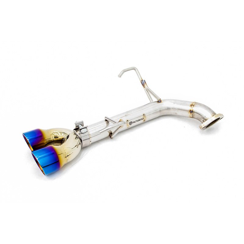 FactionFab 19-21 STI Axle Back Exhaust Burnt Tip | FFA1.10228.2 - JDMuscleAxle Back ExhaustsFFA1.10228.2