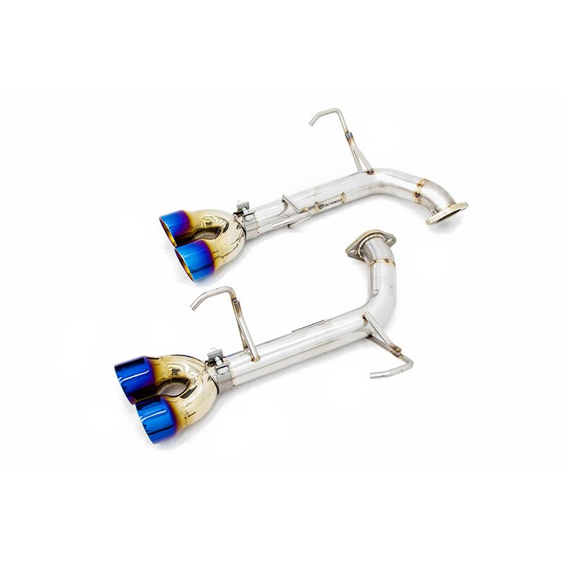 FactionFab 19-21 STI Axle Back Exhaust Burnt Tip | FFA1.10228.2 - JDMuscleAxle Back ExhaustsFFA1.10228.2