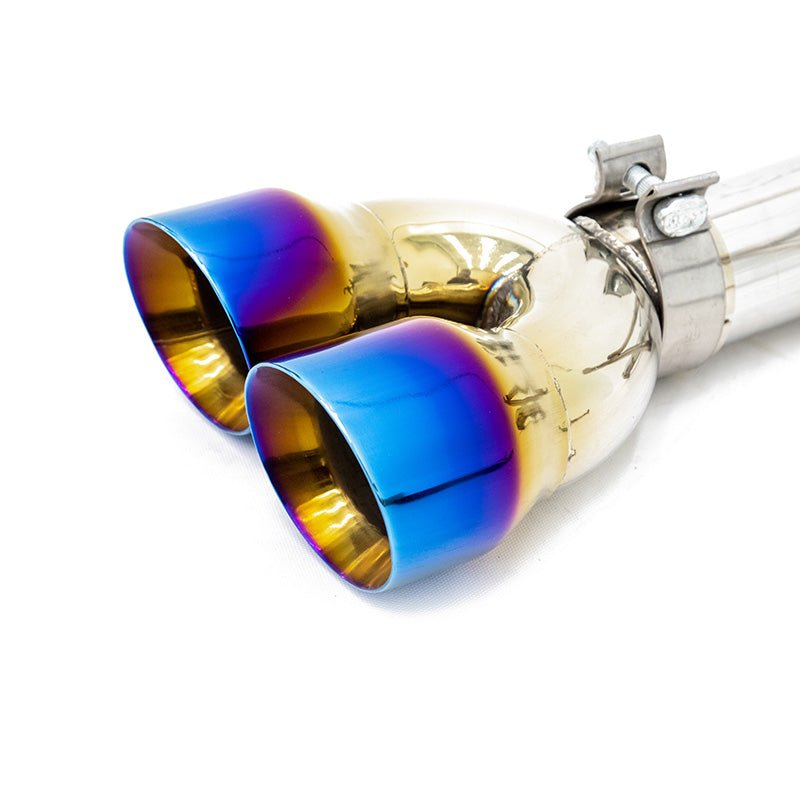 FactionFab 19-21 STI Axle Back Exhaust Burnt Tip | FFA1.10228.2 - JDMuscleAxle Back ExhaustsFFA1.10228.2