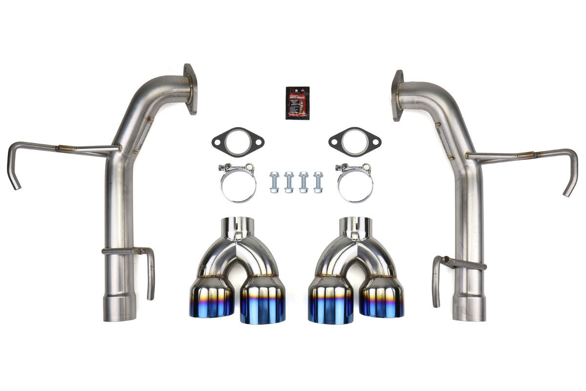 FactionFab Axle Back Exhaust Burnt Tip WRX/STI 2011-2014 Sedan | FFA1.10111.2 - JDMuscleAxle Back ExhaustsFFA1.10111.2