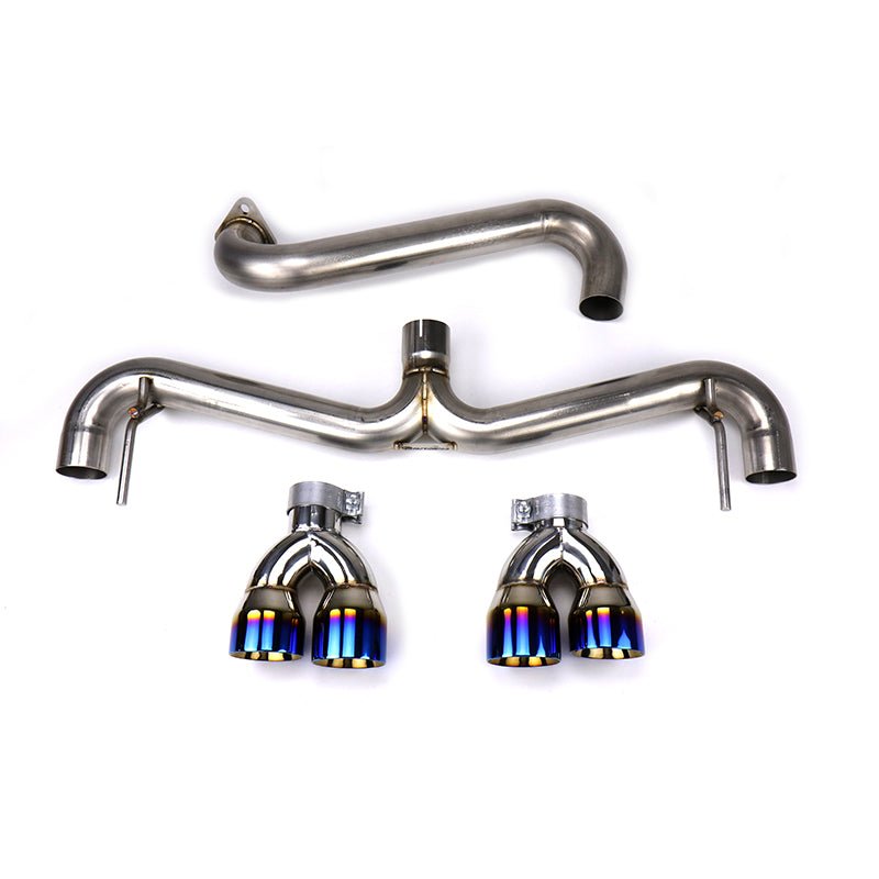 FactionFab Axle Back Exhaust Burnt Tips STI 2008-2014 / WRX 2011-2014 Hatchback | FFA1.10200.2 - JDMuscleAxle Back ExhaustsFFA1.10200.2