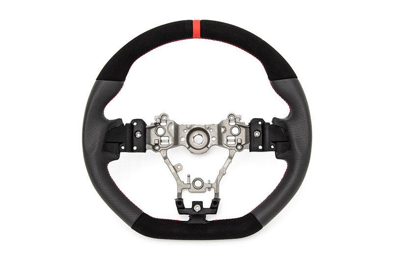 FACTIONFAB LEATHER AND SUEDE STEERING WHEEL 2015+ WRX / 2015+ STI | FFA1.10207.2 - JDMuscleSteering WheelsFFA1.10207.2