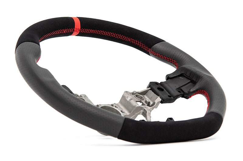 FACTIONFAB LEATHER AND SUEDE STEERING WHEEL 2015+ WRX / 2015+ STI | FFA1.10207.2 - JDMuscleSteering WheelsFFA1.10207.2