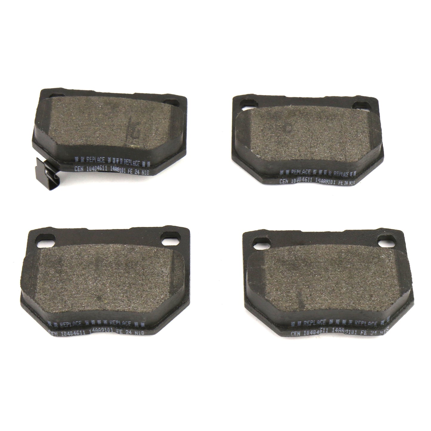 FactionFab Rear Brake Pads Subaru WRX 2006-2007 (1.10070.1)-FFA1.10070.1-1.10070.1-Brake Pads-FactionFab-JDMuscle