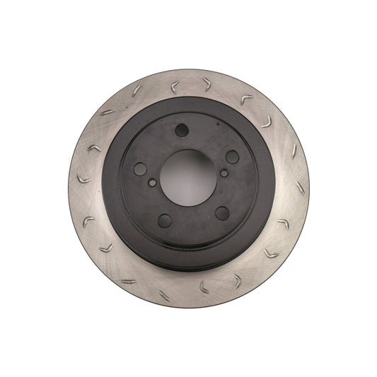 FactionFab Slotted Rear Brake Rotor Subaru WRX 2002-2005 (1.10035.1)-FFA1.10035.1-1.10035.1-Brake Rotors-FactionFab-JDMuscle