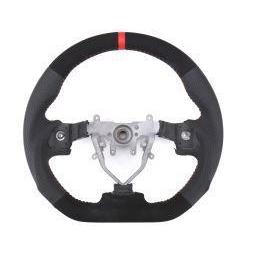 FactionFab Steering Wheel Leather and Suede Subaru WRX / STI 2008-2014 (1.10205.2)-FFA1.10205.2-1.10205.2-Steering Wheels-FactionFab-JDMuscle