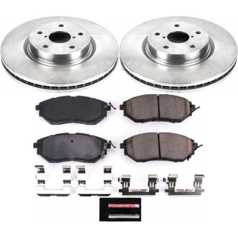 Power Stop 06-07 Subaru B9 Tribeca Front Autospecialty Brake Kit | KOE4603