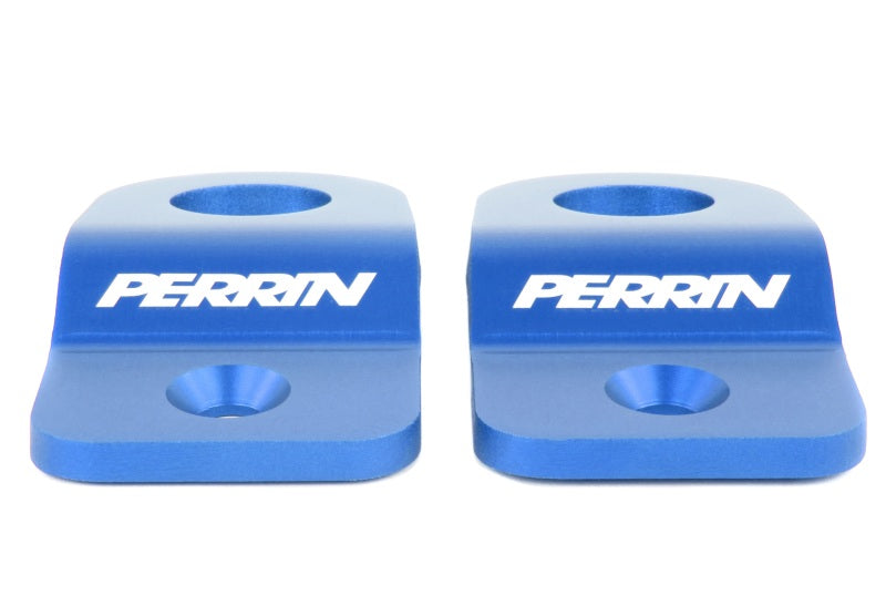 Perrin U08-21 WRX / STI Upper Radiator Bracket Set Blue | PSP-ENG-521BL