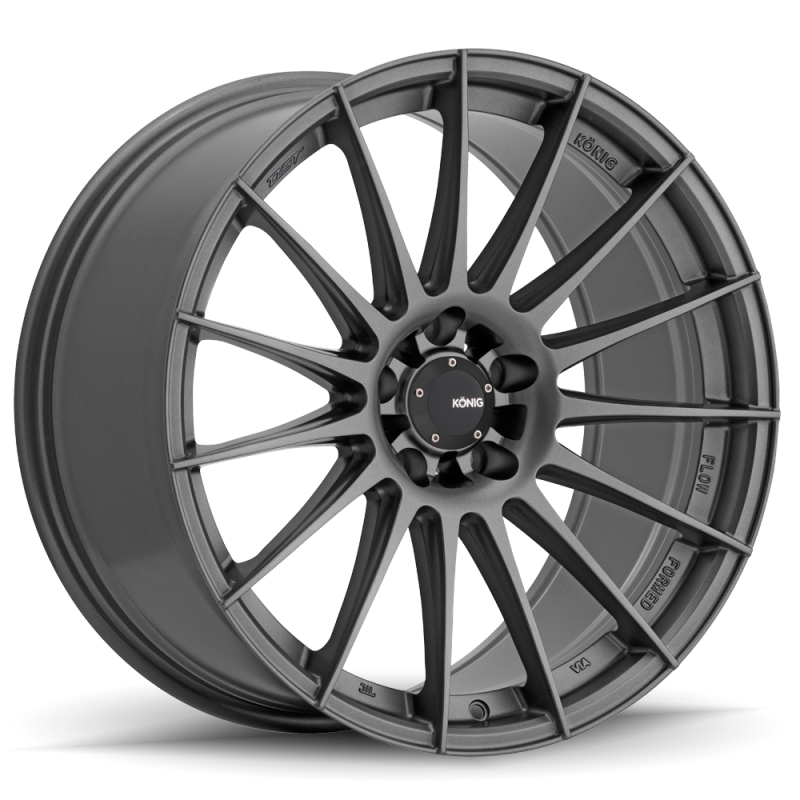 Konig Rennform 19x9.5 5x120 ET35 Matte Grey