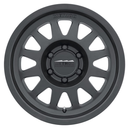 Method MR704 16x8 0mm Offset 6x120 67mm CB Matte Black Wheel