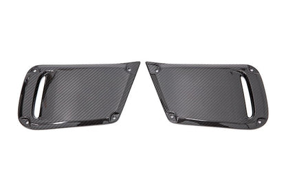 OLM LE DRY CARBON FIBER JDM DRL FACELIFT BEZEL COVER (NO FOG HOLE) 2018+ WRX/STI | A.70131.1