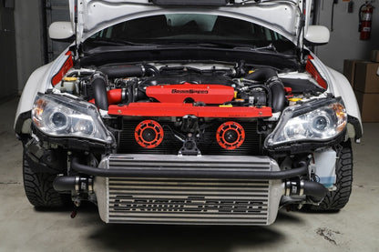 GrimmSpeed Front Mount Intercooler Kit Raw Core / Black Pipe Subaru WRX 2008-2014 | 090230