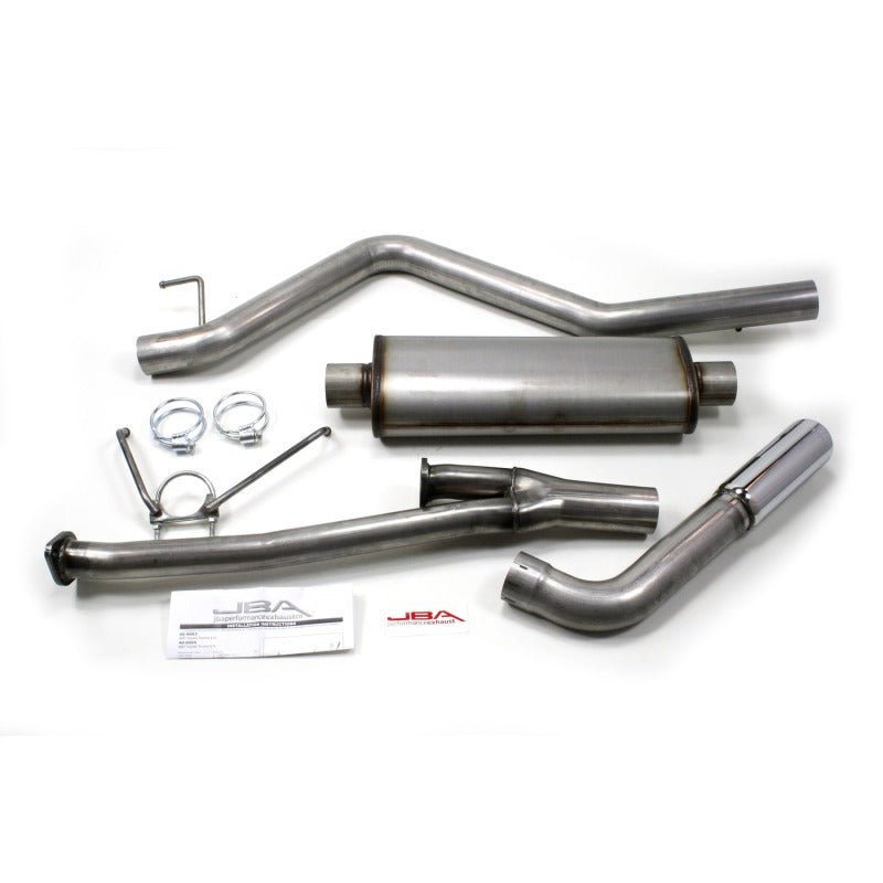 JBA Performance Exhaust 3" Stainless Steel Cat-Back Exhaust System Universal Single Side Swept Exit Toyota Tundra 4.7/5.7L 2007-2020 | 40-9005