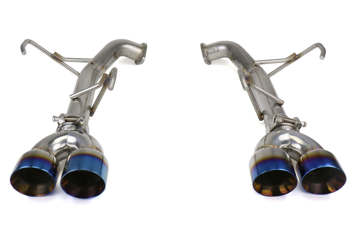 FactionFab Axle Back Exhaust Burnt Tip WRX / STI 2011-2014 Sedan | FFA1.10111.2