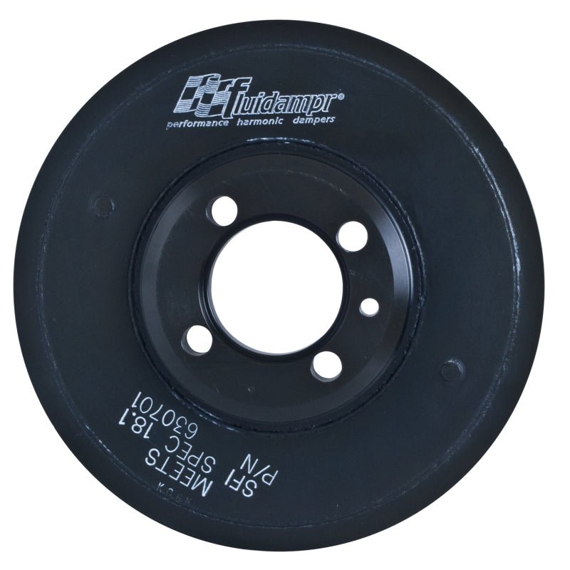 Fluidampr Steel Internally Balanced Damper Mitsubishi Eclipse GS/GST/GSX 1990-1999 / Galant VR-4 1991-1992 / Lancer EVO 2005-2006 / Plymouth Laser RS 1990-1994 4G63/T DSM I-4 | 630701 - JDMusclePulleysfdr630701