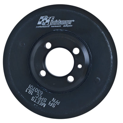 Fluidampr Steel Internally Balanced Damper Mitsubishi Eclipse GS/GST/GSX 1990-1999 / Galant VR-4 1991-1992 / Lancer EVO 2005-2006 / Plymouth Laser RS 1990-1994 4G63/T DSM I-4 | 630701 - JDMusclePulleysfdr630701
