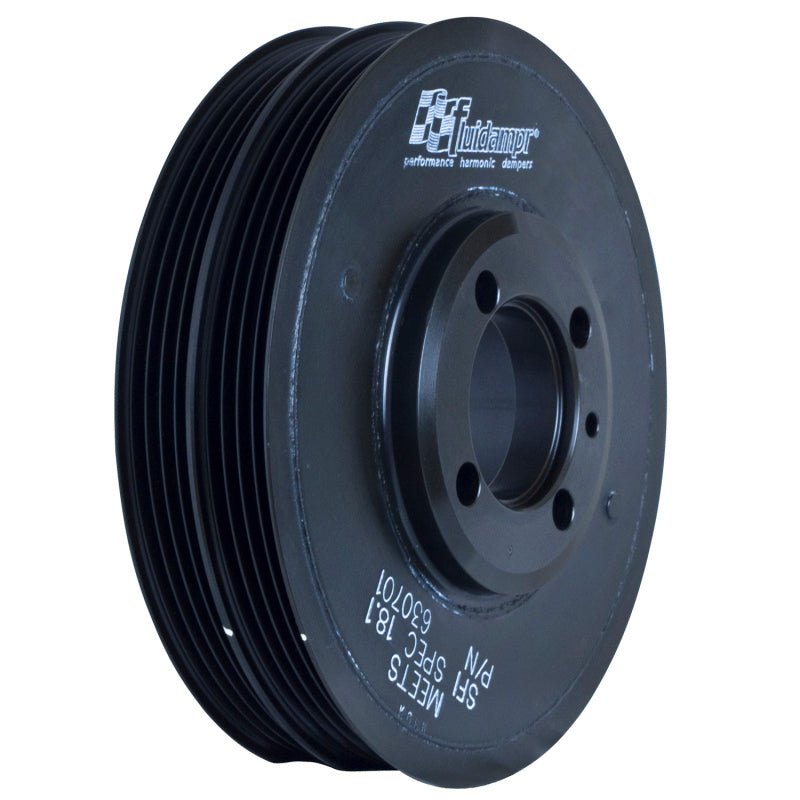 Fluidampr Steel Internally Balanced Damper Mitsubishi Eclipse GS/GST/GSX 1990-1999 / Galant VR-4 1991-1992 / Lancer EVO 2005-2006 / Plymouth Laser RS 1990-1994 4G63/T DSM I-4 | 630701 - JDMusclePulleysfdr630701