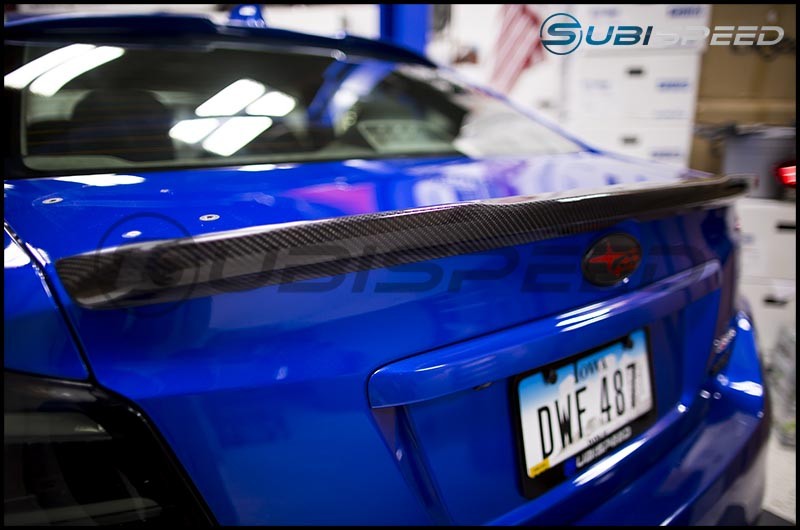 OLM CARBON FIBER OEM STYLE LOW PROFILE SPOILER 15-21 Subaru WRX/STI | RTS-WRX14-OE-CF