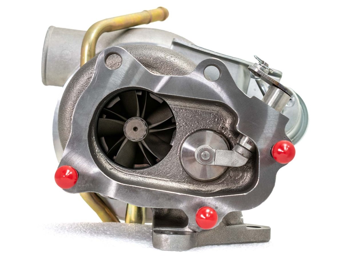Forced Performance 04-21 Subaru STI/ 02-07 WRX FP GREEN 57S Turbocharger 84MM CH 8CM Turbine Housing External Wastegate Oil Line Included | 2029130 - JDMuscleTurbosFPT2029130