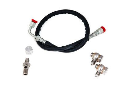 Forced Performance FP GREEN Turbocharger 84mm 8cm IWG w/ Oil Feed Line Subaru STI 2004+ / WRX 2002-2007 | 2025110 - JDMuscleTurbosFPT2025110