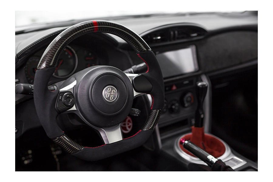 FT86SF CP Style Carbon Fiber / Alcantara Steering Wheel Subaru BRZ 2017-2020 / Toyota 86 2017-2020 | FT1786-SW-CP - JDMuscleSteering WheelsFTSFT1786-SW-CP