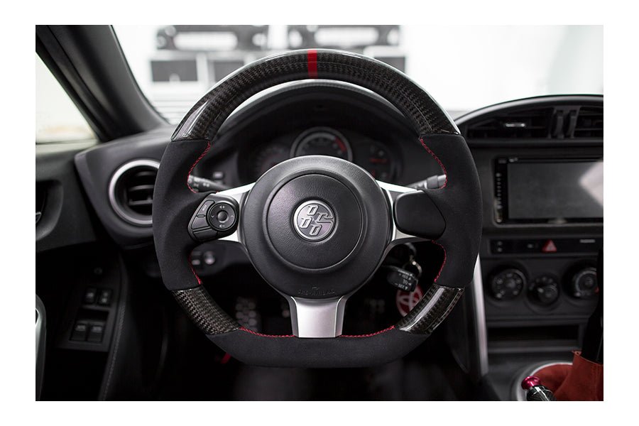 FT86SF CP Style Carbon Fiber / Alcantara Steering Wheel Subaru BRZ 2017-2020 / Toyota 86 2017-2020 | FT1786-SW-CP - JDMuscleSteering WheelsFTSFT1786-SW-CP