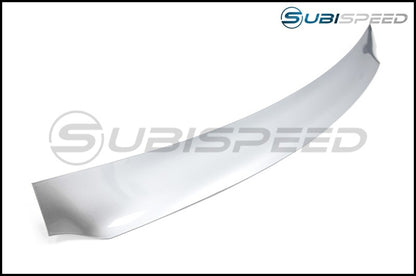 OLM ICE SILVER METALLIC PAINT MATCHED REAR WINDOW ROOF VISOR / SPOILER 15-21 Subaru WRX & STI | 15WRXRV-G1U