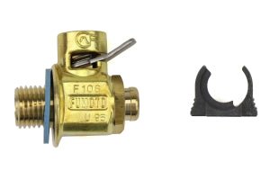 Fumoto [15 - 25 WRX, 13 - 16 FR - S, 13 - 20 BRZ, 17 - 19 Toyota 86, 14 - 18 Forester, 10 - 13 Legacy] M16 - 1.5 Oil Drain Valve w/ Short Nipple and Lever Clip | F108S - LC - 10 - JDMuscleDrain PlugsF108S-LC-10