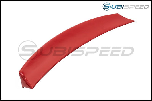 OLM TWO POINT ZERO DUCKBILL TRUNK SPOILER PURE RED 15-21 Subaru WRX & STI |