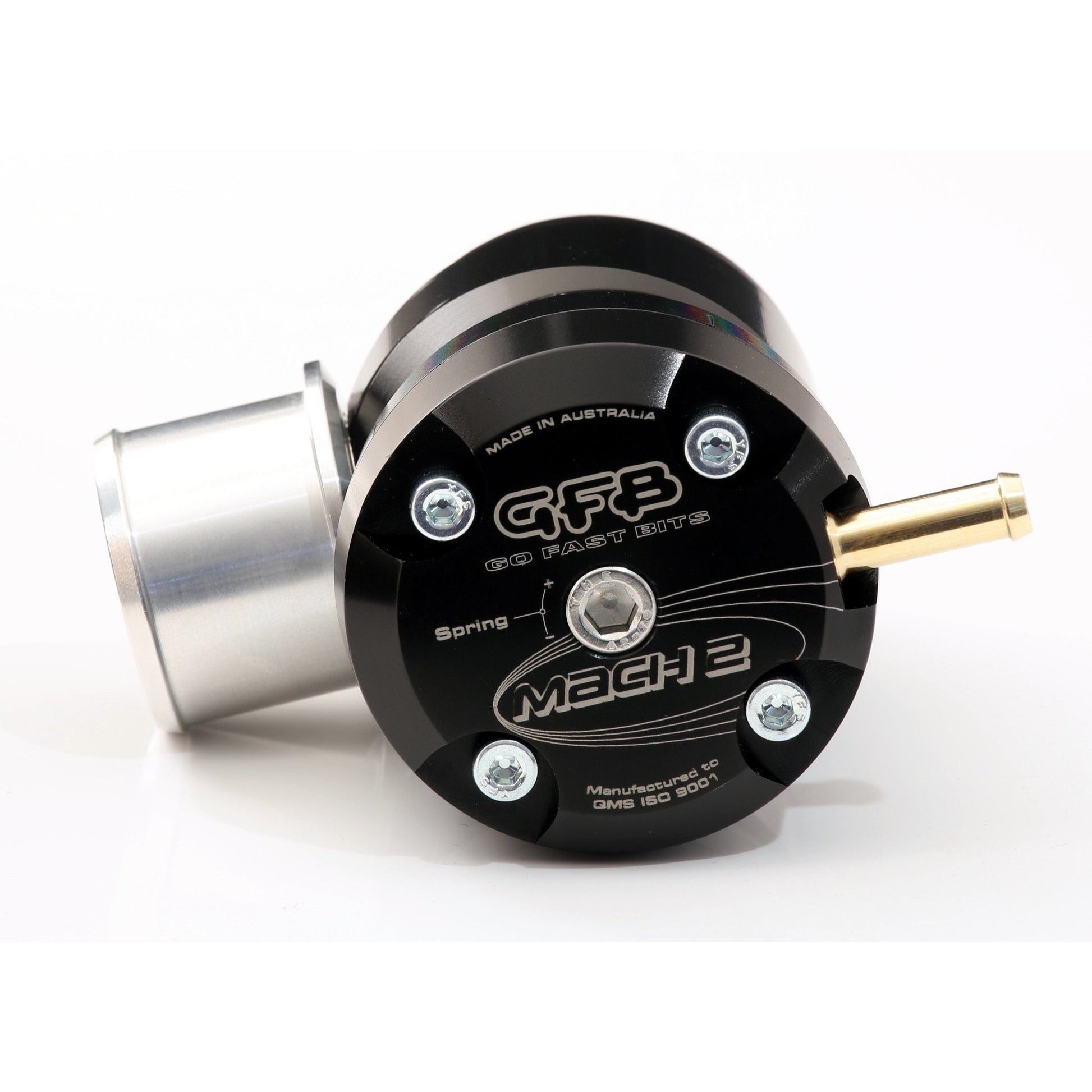 Go Fast Bits Mach 2 TMS Recirculating Diverter Valve | 33mm inlet, 33mm outlet | Multiple Mitsubishi Fitments | T9133