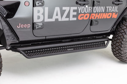 Go Rhino 05 - 22 Tacoma Dominator Xtreme D1 Side Steps with Mounting Brackets | D14429T - JDMuscleExterior BracketsgorD14429T