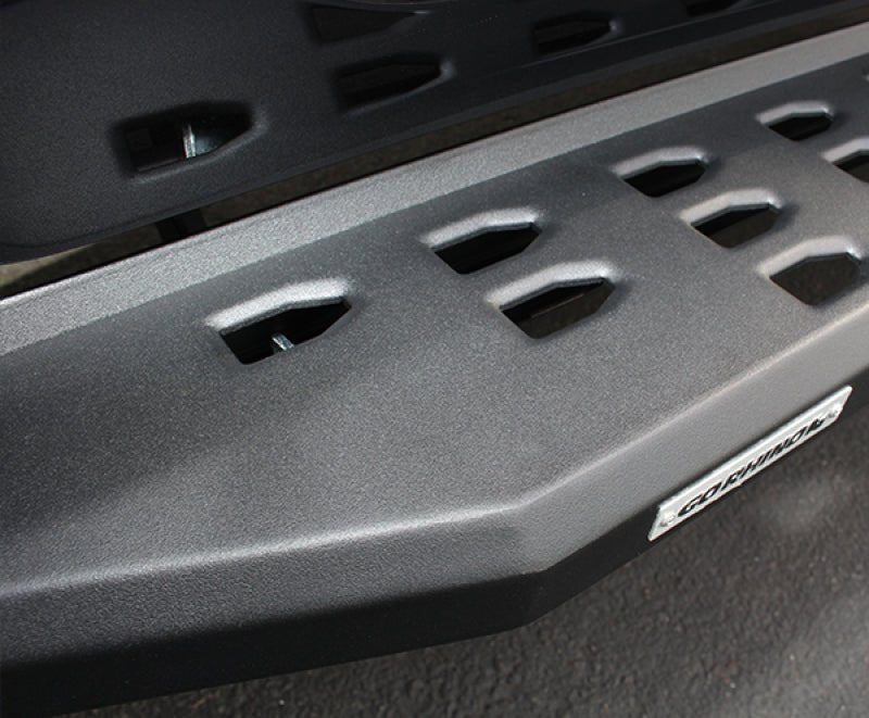 Go Rhino 05 - 22 Tacoma RB20 Running Boards W/ Mounting Brackets 2 Pairs of Drop Steps Textured Black | 6944298720PC - JDMuscleExterior Bracketsgor6944298720PC
