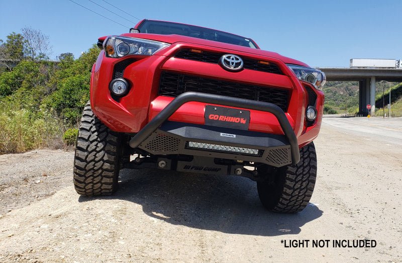 Go Rhino 16 - 22 4Runner RC4 LR Complete Kit 20in Central mount Textured Black | 545660T - JDMuscleBumper Guards / Light Barsgor545660T
