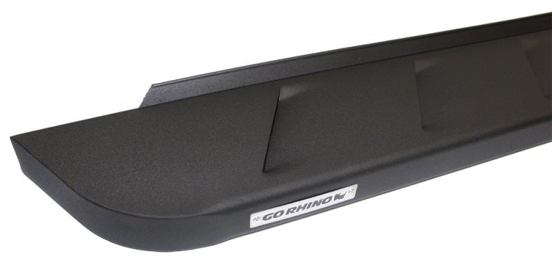 Go Rhino RB10 Running Boards with Mounting Brackets Textured Black Toyota Tundra 2007 - 21 | 63441580PC - JDMuscleExterior Bracketsgor63441580PC