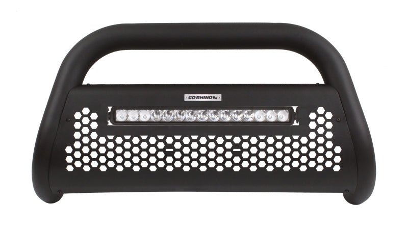 Go Rhino Rc2 Bull Bar with Mounting Brackets & 20" Single Row Light Bar Text Black Toyota Tacoma 2016 - 2020 | 55543LT - JDMuscleLight Mounting and Hardwaregor55543LT
