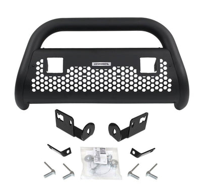Go Rhino RC2 LR 2 Bull Bar with Mounting Brackets & 2 Light Holes Textured Black Toyota Tacoma 2016 - 2020 | 55542T - JDMuscleLight Mounting and Hardwaregor55542T