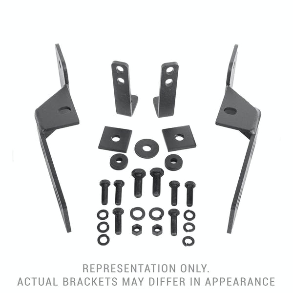 Go Rhino RC4 & RC3 LR Brackets Textured black Toyota Tundra 2014 - 21 | 565360TK - JDMuscleLight Mounting and Hardwaregor565360TK