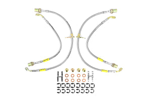 GoodRidge G-Stop Stainless Steel Brake Lines Front/Rear Toyota Supra 1993-1998 / Lexus SC300 1993-1998 | 21113-CL