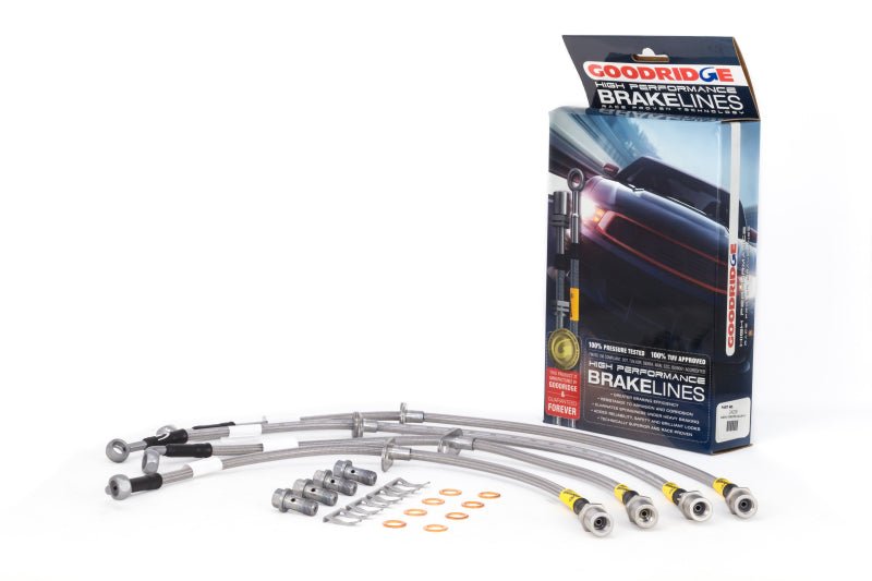 Goodridge 13 - 17 Crosstrek XV SS Brake Line Kit | 24229 - JDMuscleBrake Linesgri24229