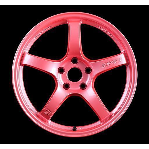 Gram Lights 57CR 17x9 +12 5x114.3 Sakura Pink Wheel - Universal (WGCRQ12EPP)-glWGCRQ12EPP-WGCRQ12EPP-Wheels-Gram Lights-JDMuscle