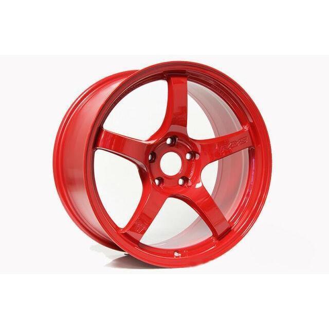 Gram Lights 57CR 18x8.5 +45 5x100 Milano Red *Min Order Qty Of 20* Wheel - Universal (WGCRV45DMRP)-glWGCRV45DMRP-WGCRV45DMRP-Wheels-Gram Lights-JDMuscle